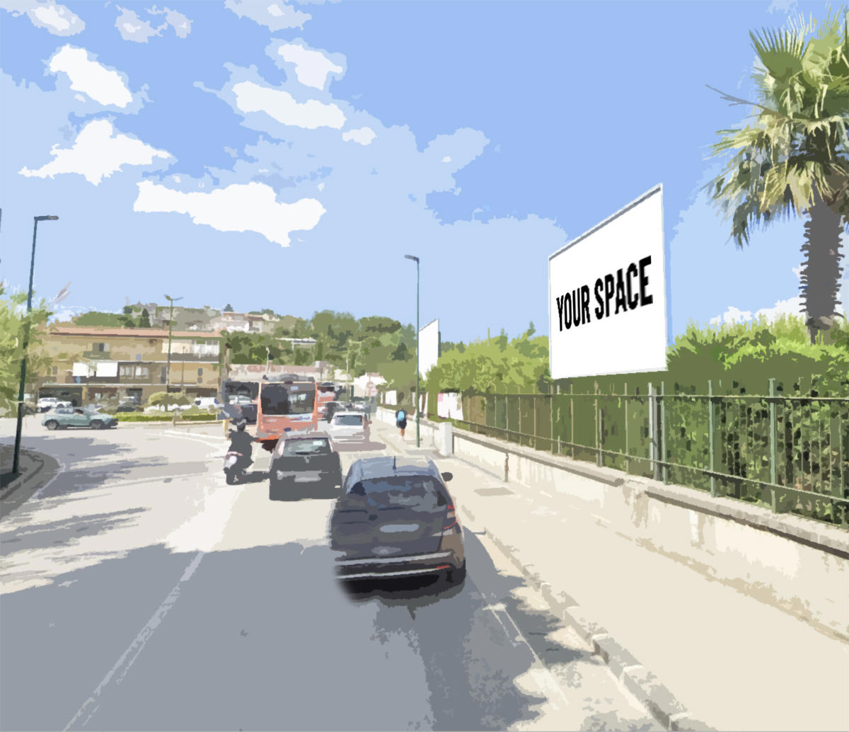 SPAZIO PUBBLICITARIO 600 x 300 (NAPOLI) Dal 05/10/2026 al 18/10/2026 14 giorni